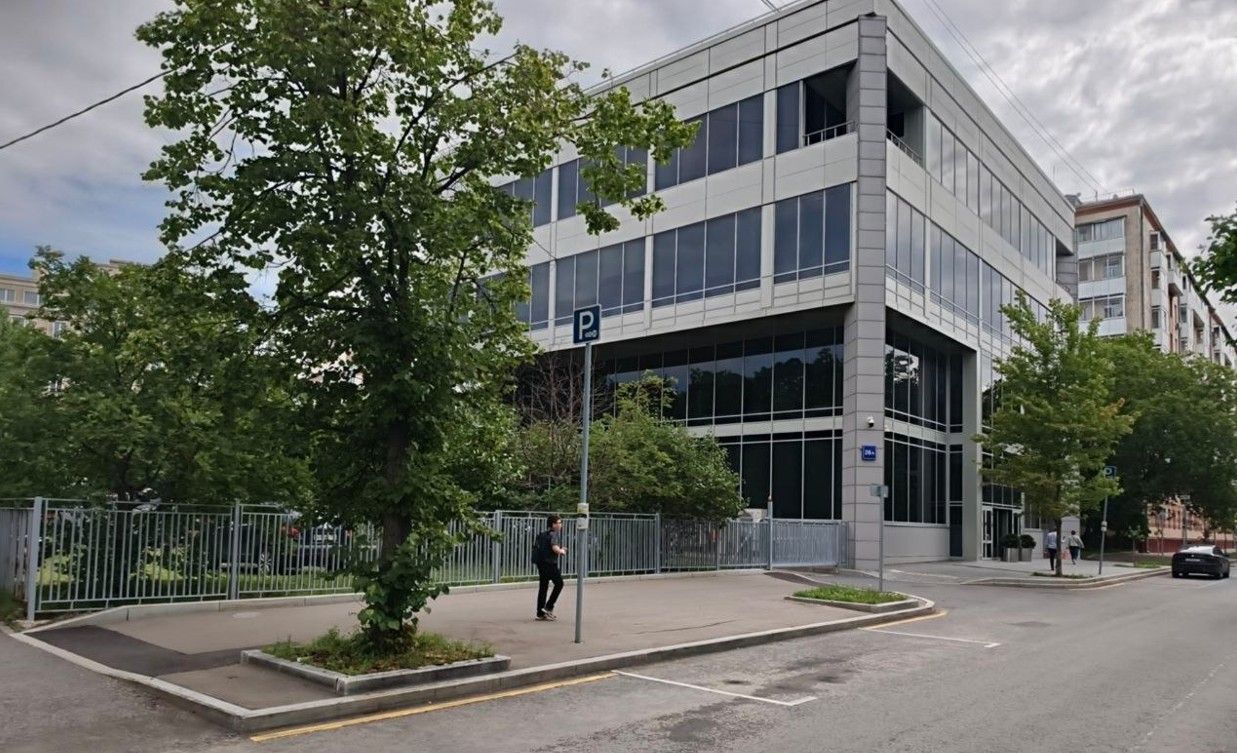 фасад дома, здание по адресу г Москва, ул Хамовнический Вал, д 26А 